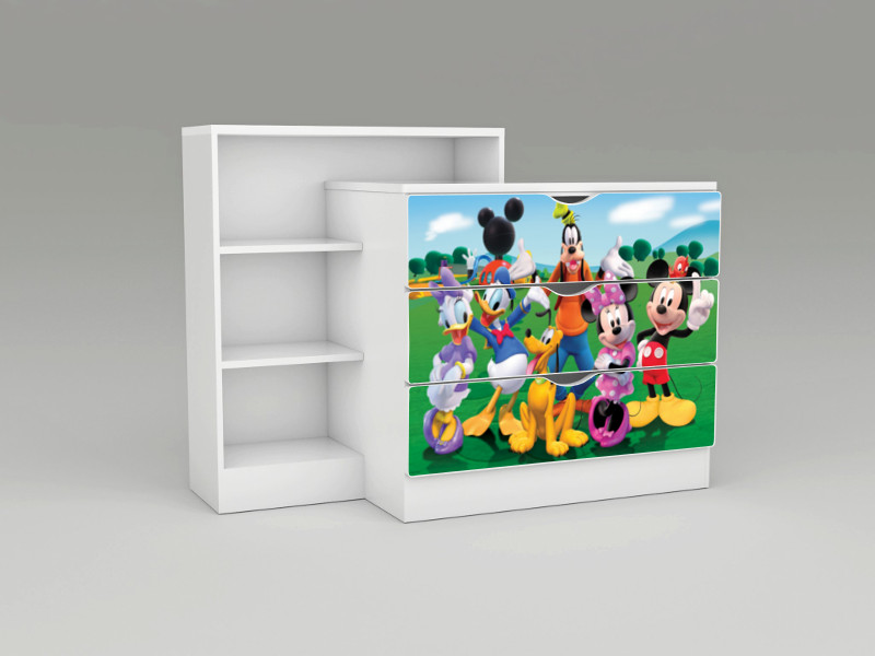 Becks komoda XXL DUO Mickey Clubhouse